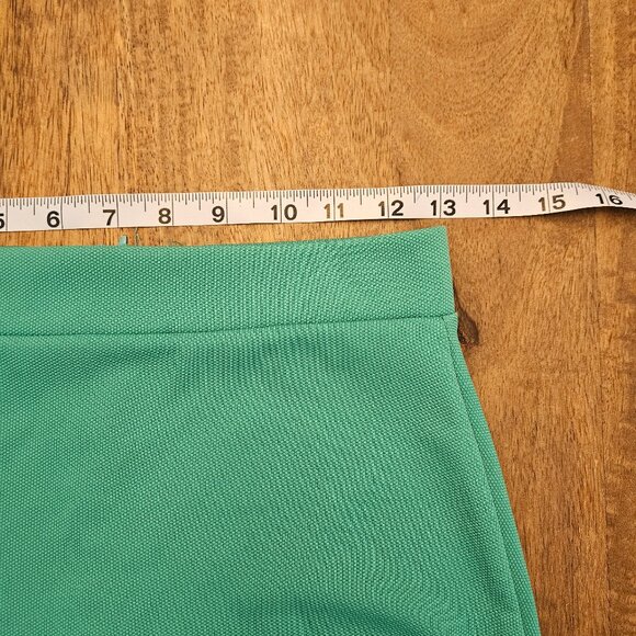 Be.You.Tiful Pencil Skirt Womens M Turquoise/Teal Bodycon Textured - Picture 3 of 6
